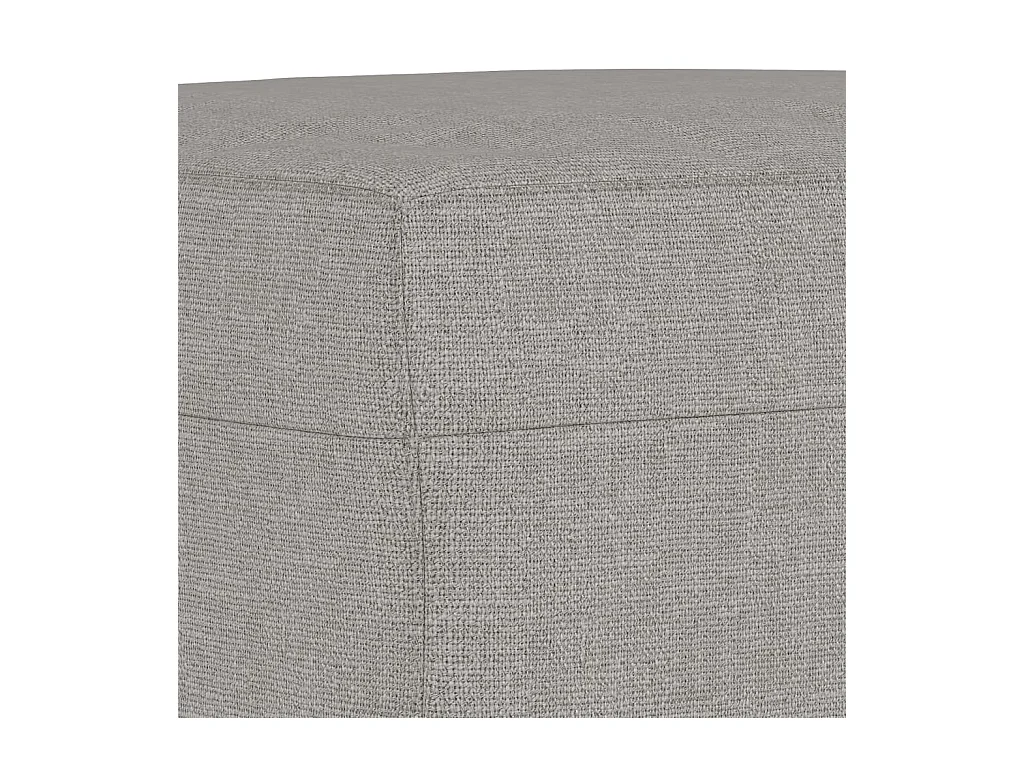 Banc Gris clair 100x35x41 cm Tissu