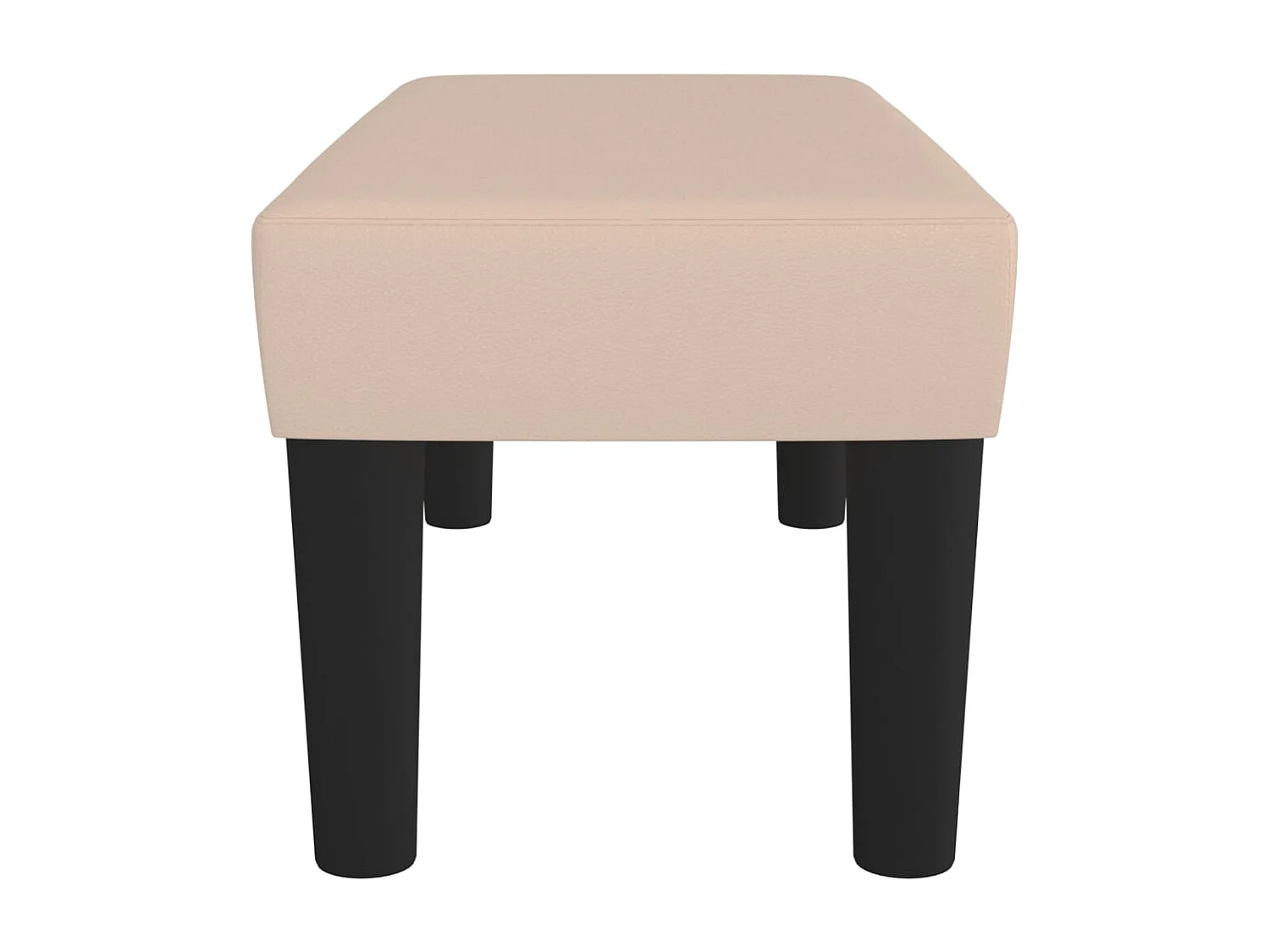 Banc Cappuccino 70x30x30 cm Similicuir