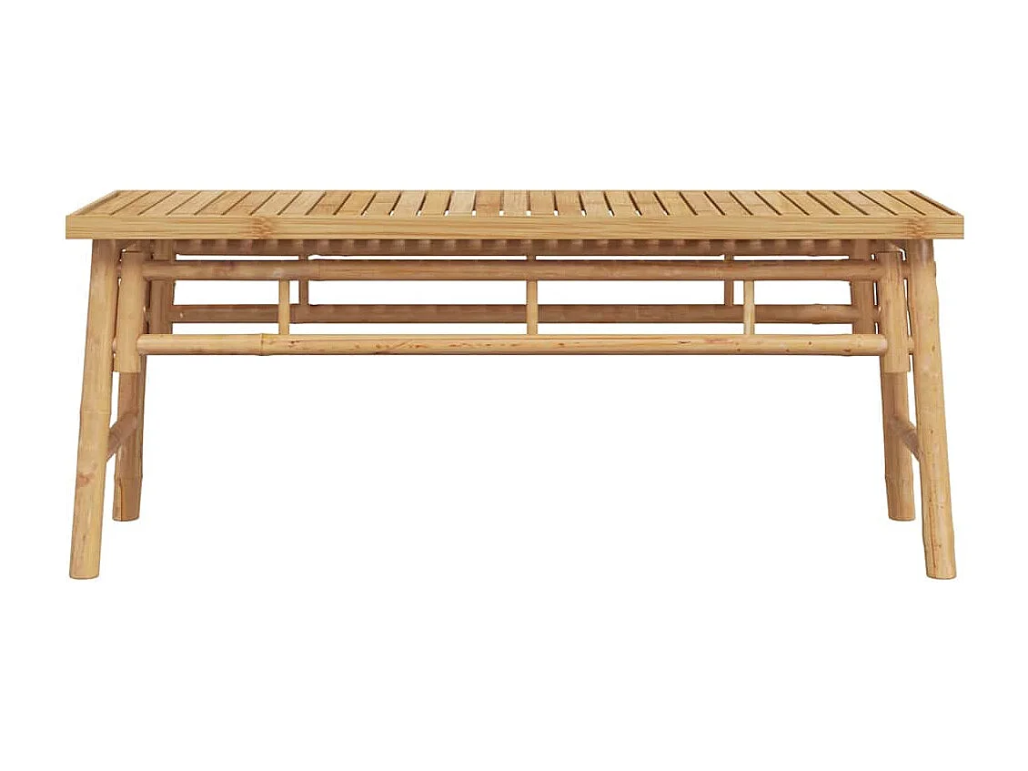 Banc Marron 110 x 38 x 45 cm Bambou