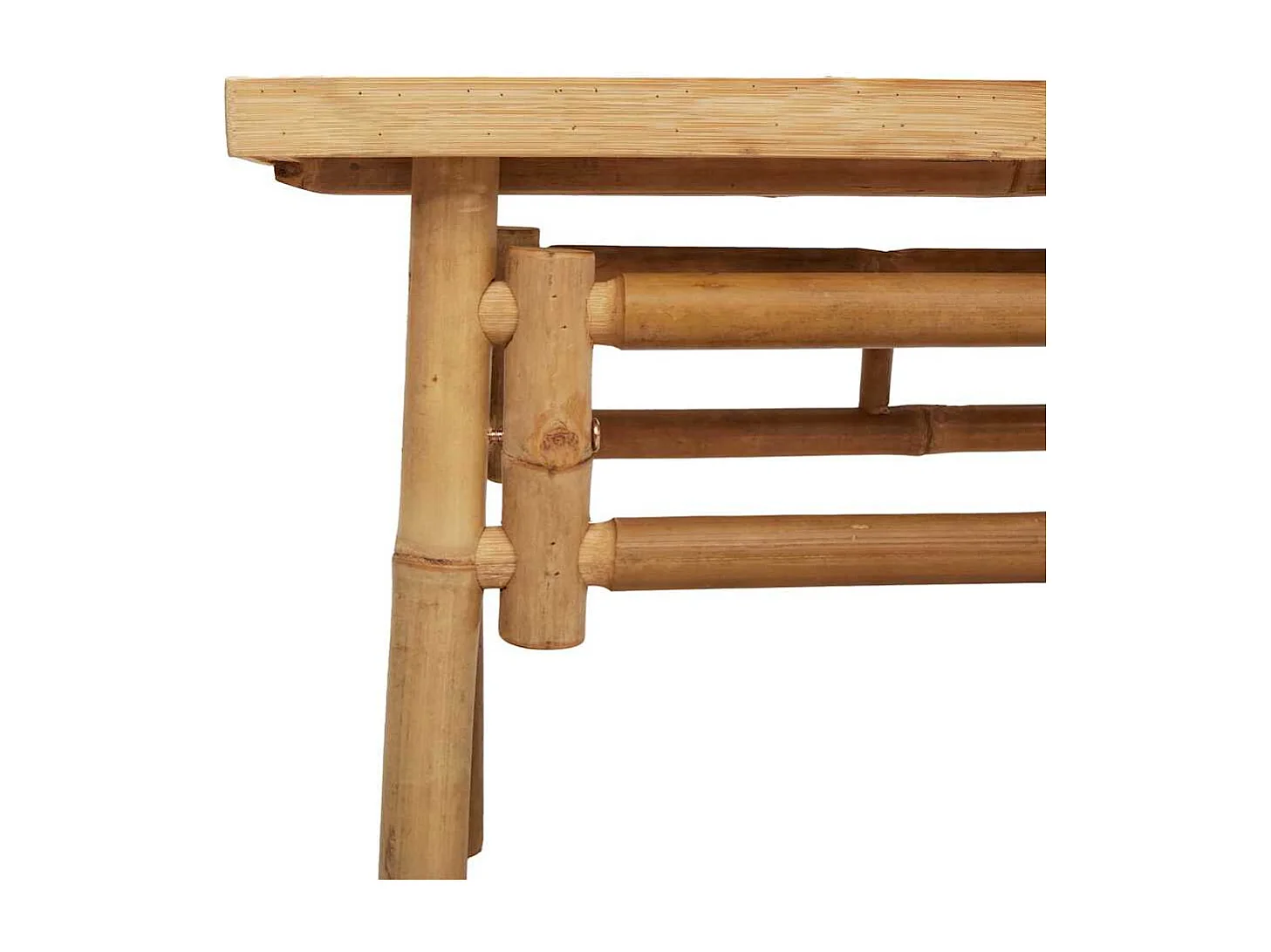 Banc Marron 110 x 38 x 45 cm Bambou