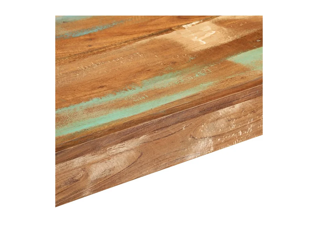 Banc 160x35x46 cm bois de récupération massif