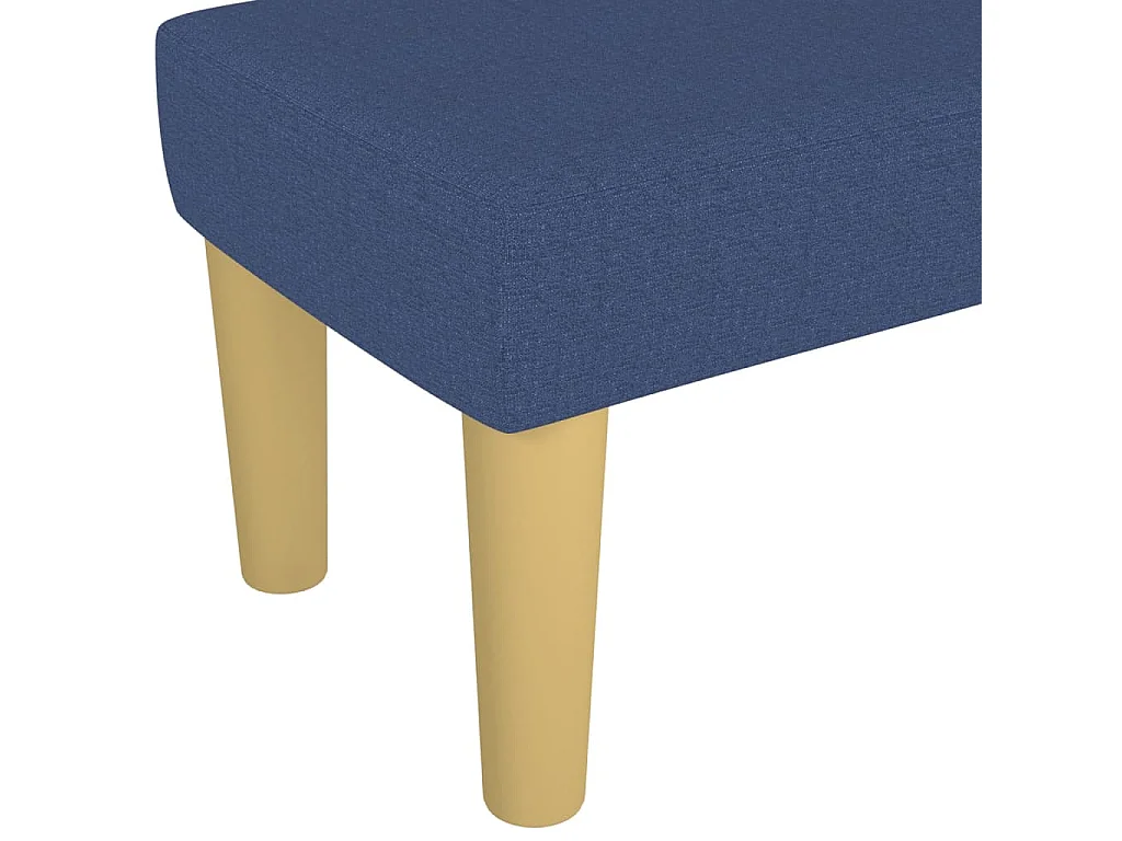 Banco Azul 100x30x30 cm Tela