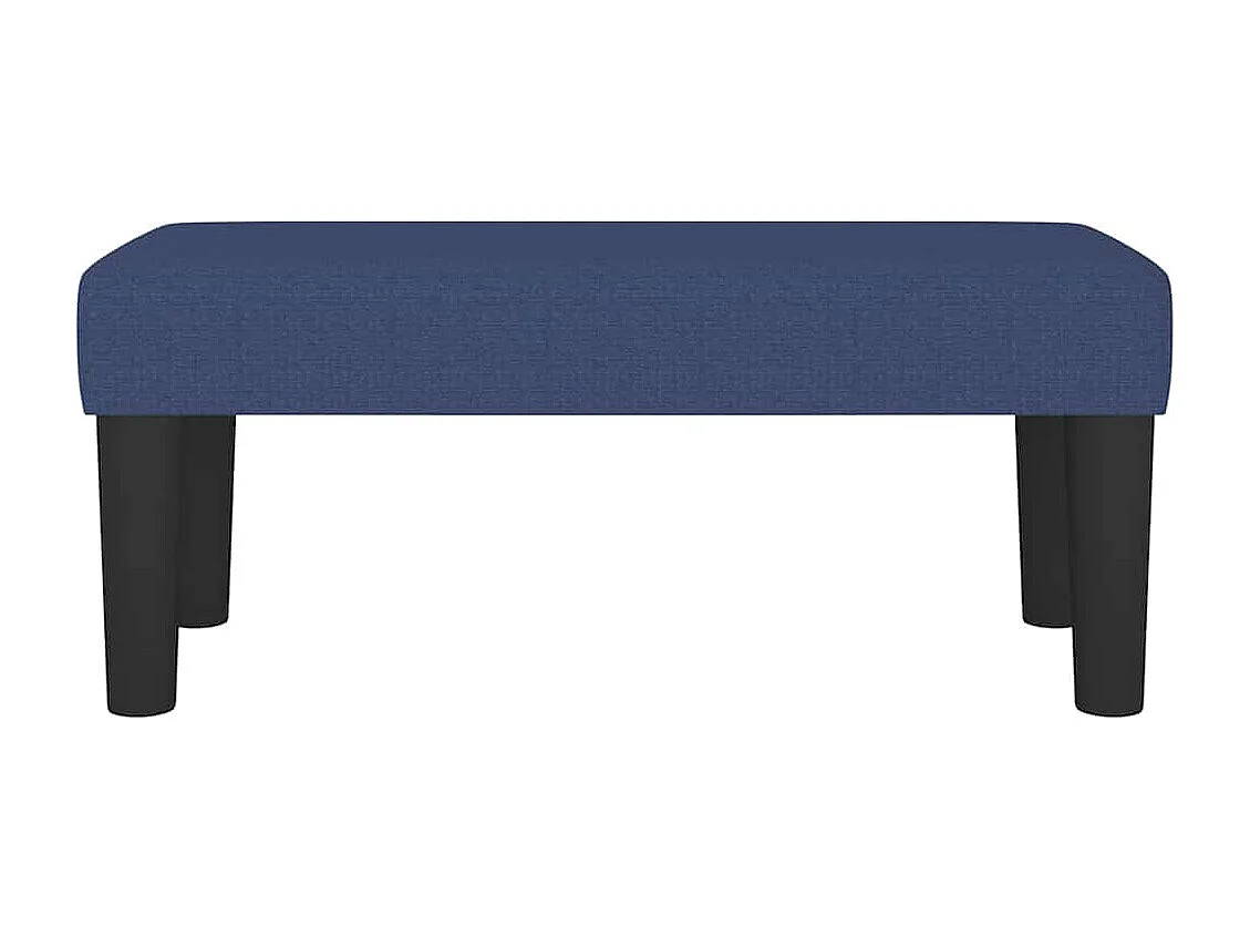 banc Bleu 70 x 30 x 30 cm tissu