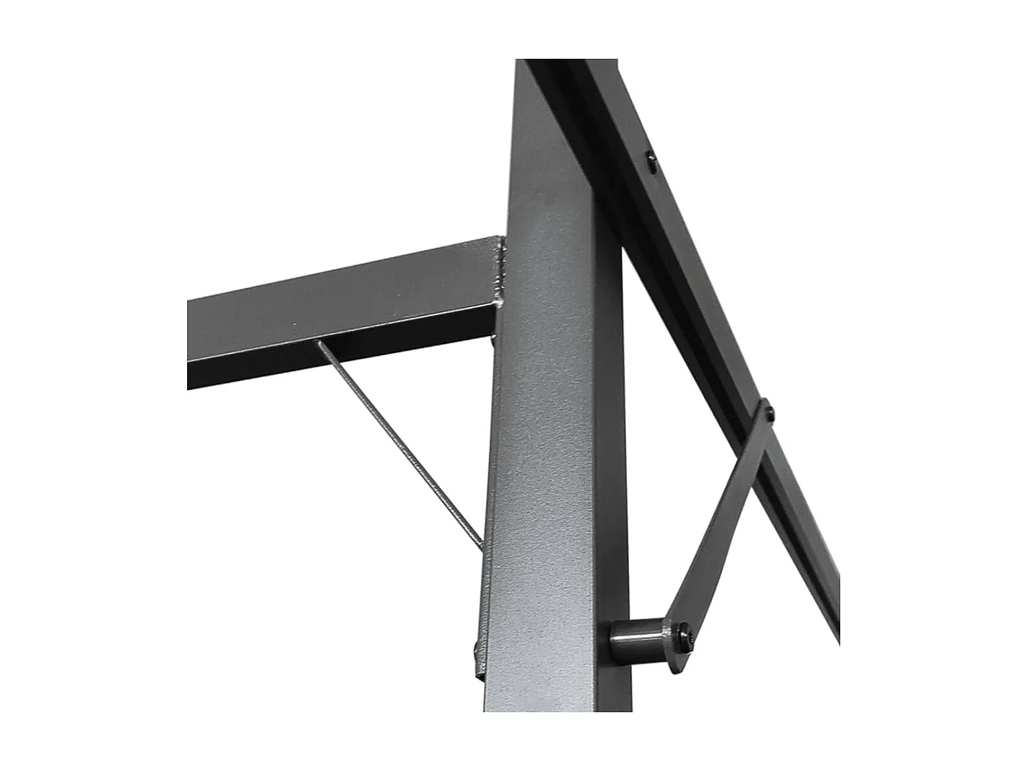 Pergola avec toit rétractable taupe 589x292x230 cm