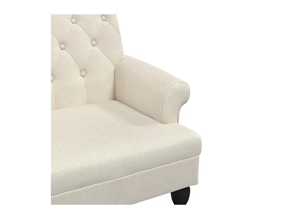 Banc avec dossier 120x62x75,5 cm lin