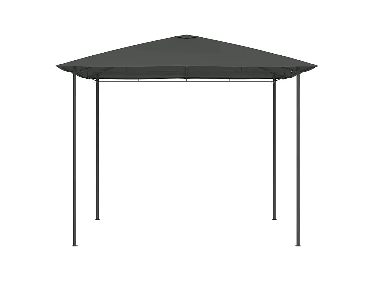 Belvedere 3x3x2,6 m Antracita 160 g/m²