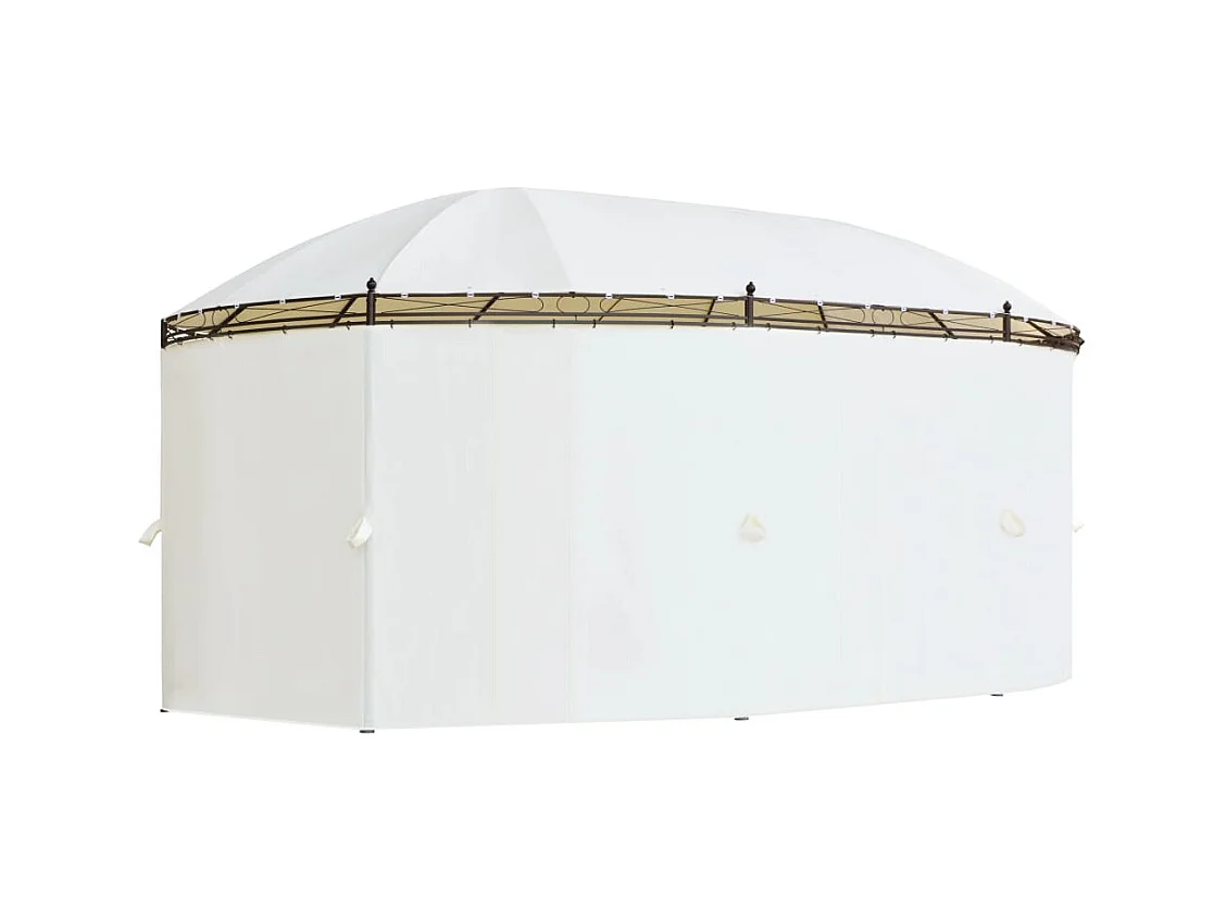 Chapiteau 530x350x265 cm Blanc crème