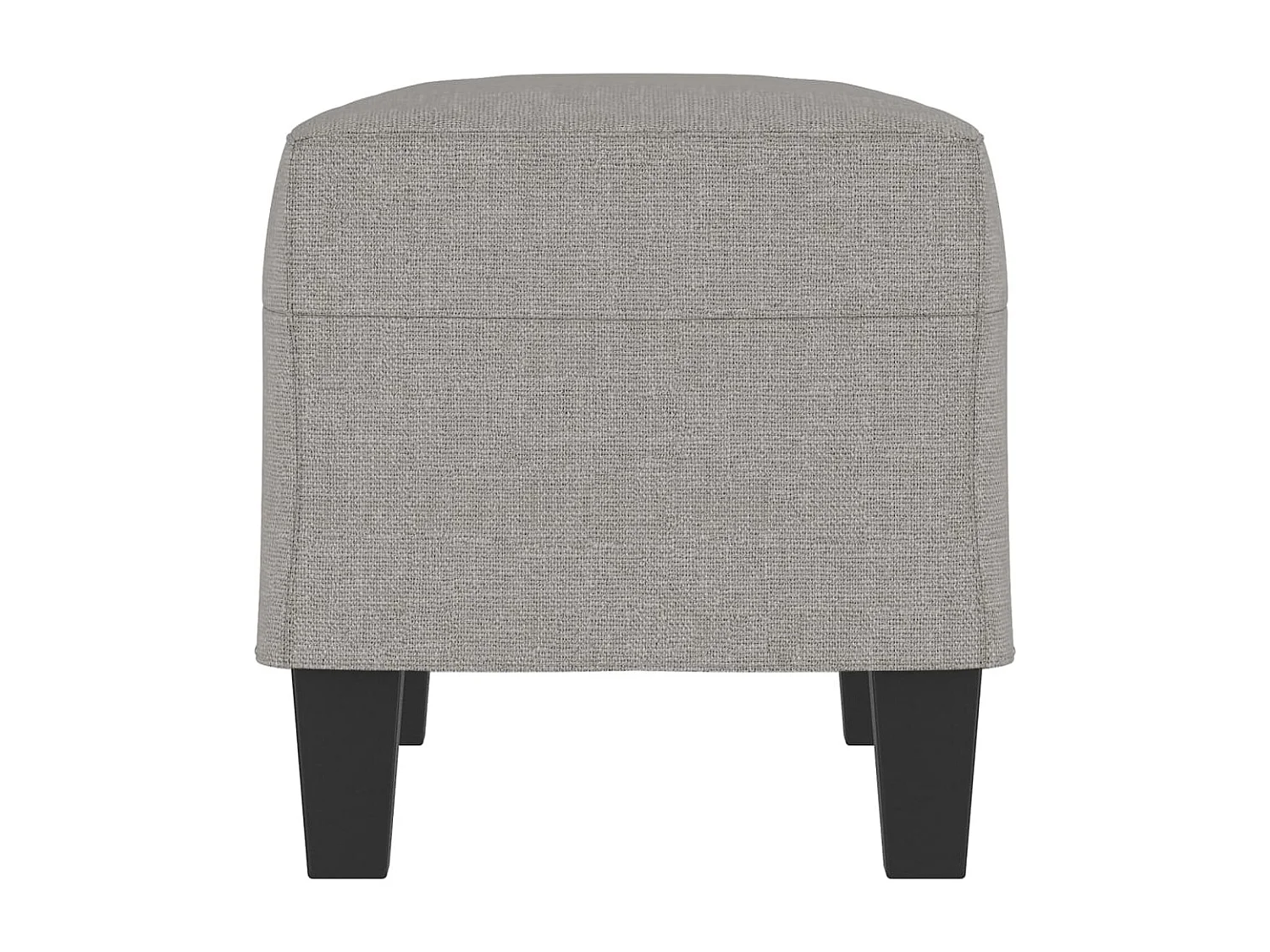 Banc Gris clair 70x35x41 cm Tissu
