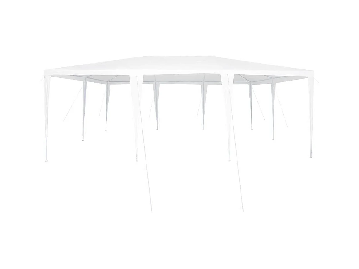 Tente de fête Blanc 600 x 400 x 266 cm Polyester et Acier