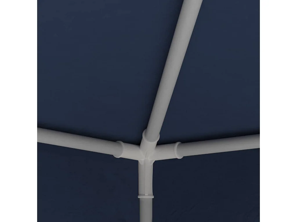Tenda per ricevimenti con pareti laterali 4x6 m Blu 90 g/m²