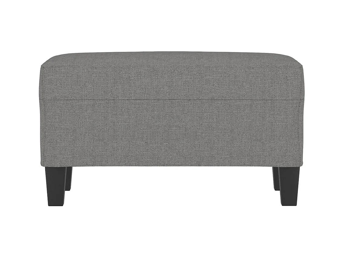 Banc Gris foncé 70x35x41 cm Tissu