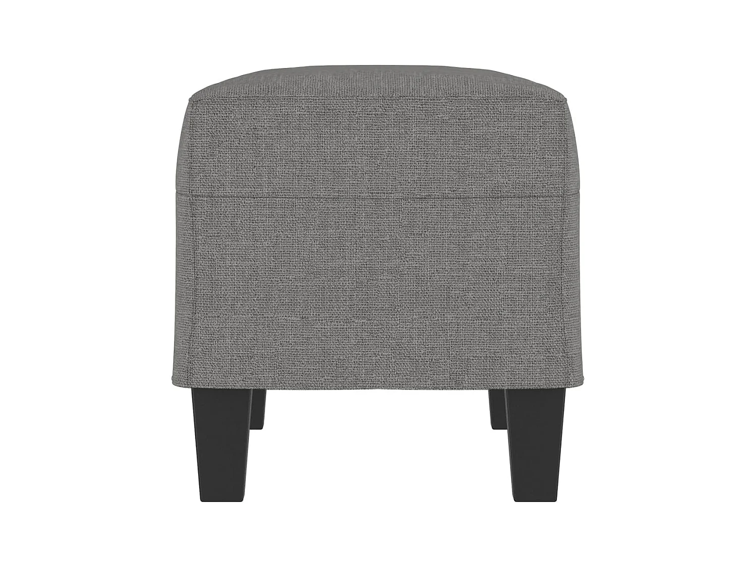 Banc Gris foncé 70x35x41 cm Tissu