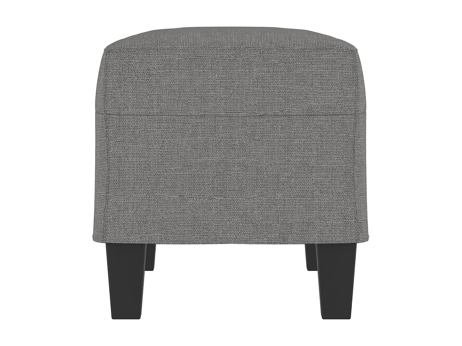 Banc Gris foncé 70x35x41 cm Tissu