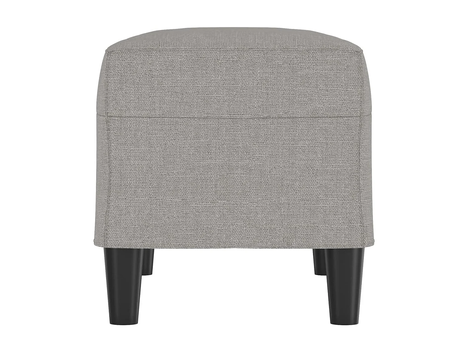 Banc Gris clair 70x35x41 cm Tissu