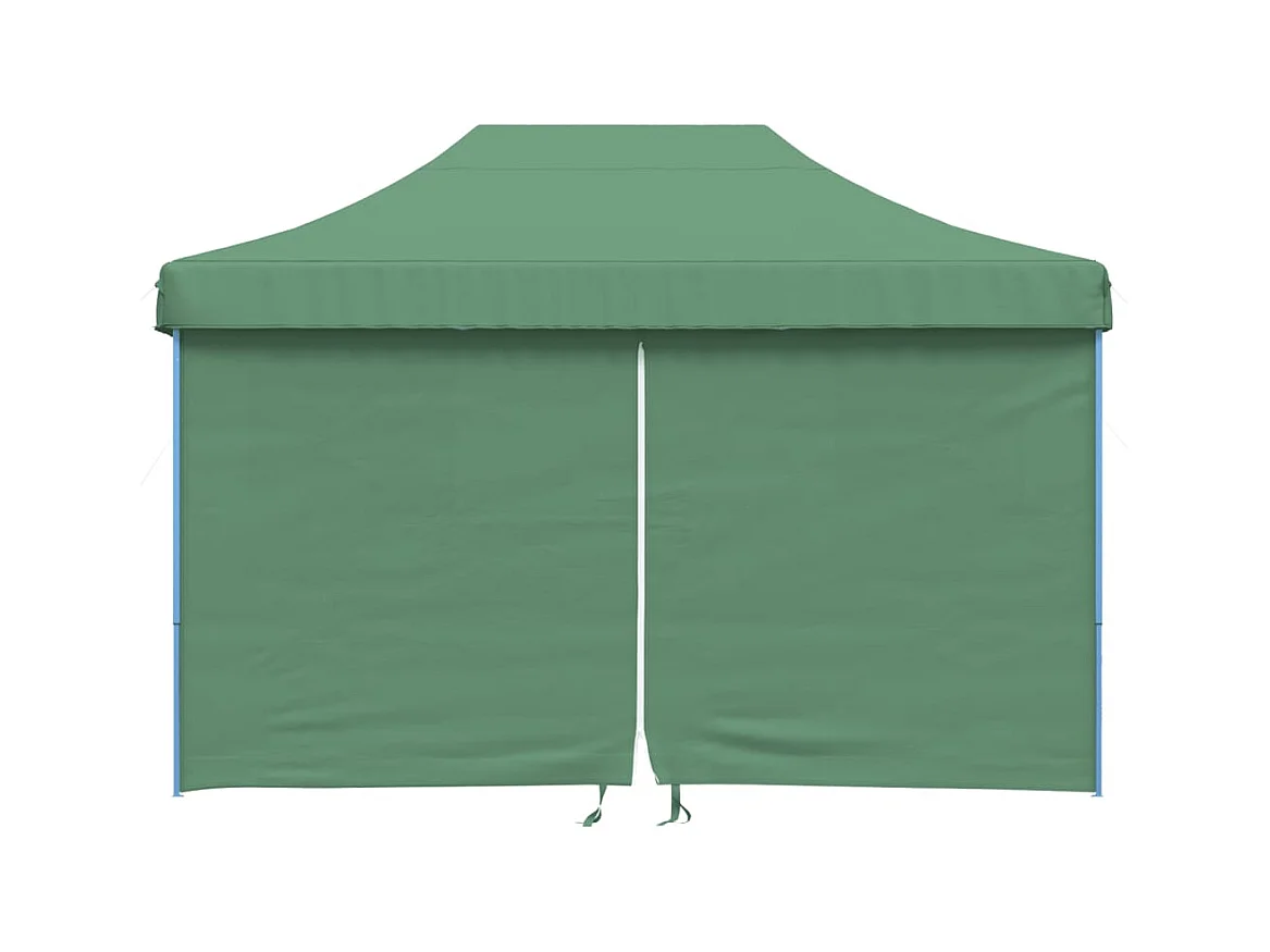 Grünes 4-seitiges Pop-up-Faltempfangszelt