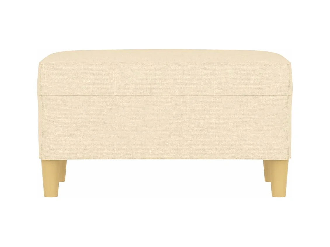 Banco Crema 70x35x41 cm Tela