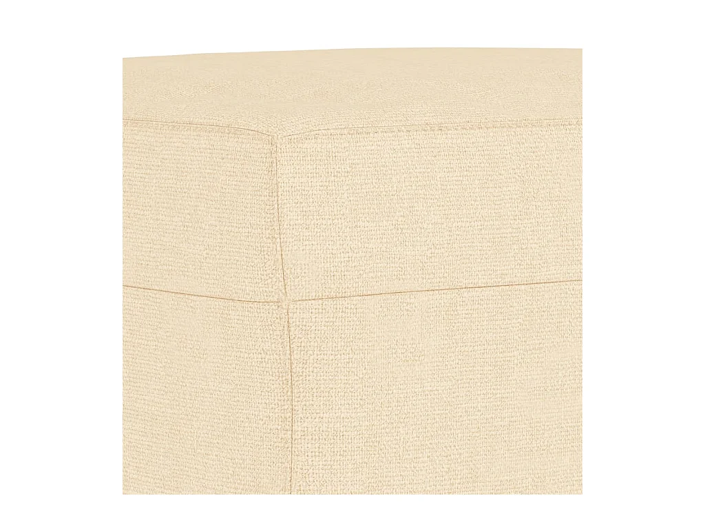 Banco Crema 70x35x41 cm Tela