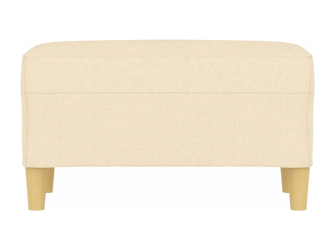 Banco Crema 70x35x41 cm Tela