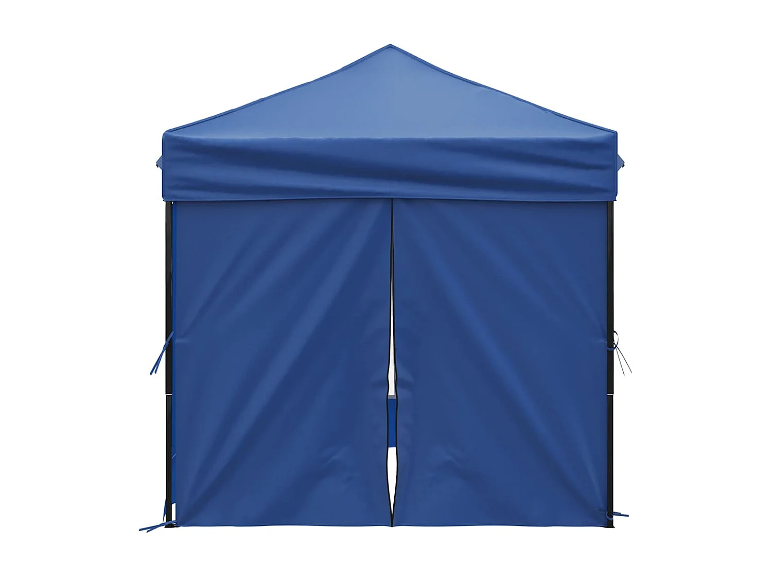 Carpa de recepción plegable con paredes Azul 2x2 m