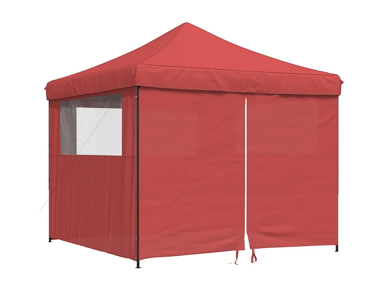 Tenda pieghevole pop-up per ricevimenti con 4 pareti laterali