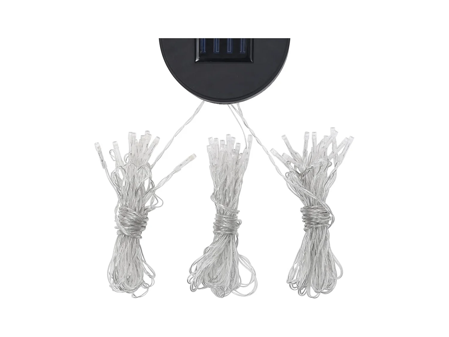 Cenador con mosquitera y luces LED 3x3x2,73m Antracita