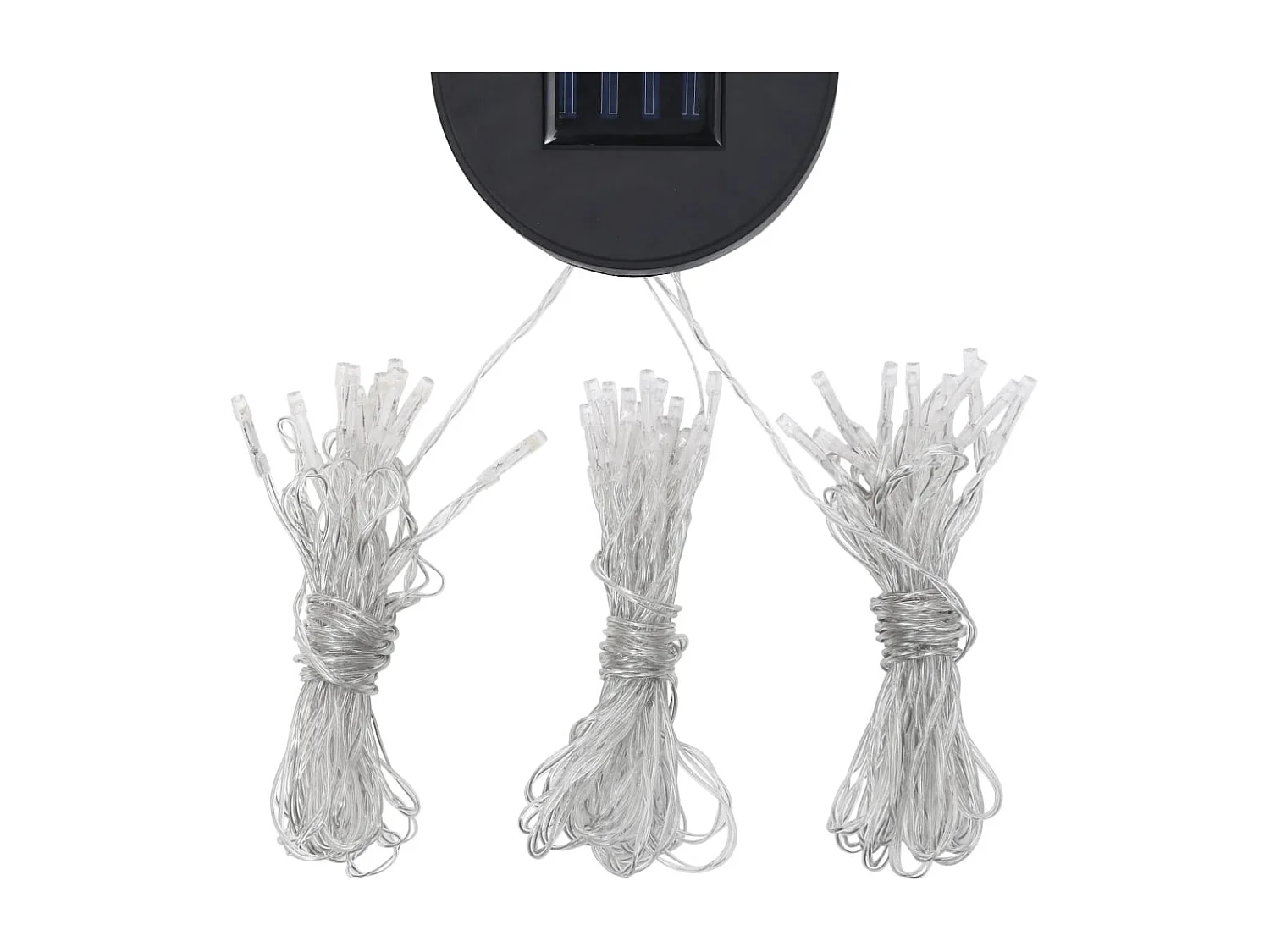 Tonnelle avec moustiquaire et lumières LED 3x3x2,73m Anthracite