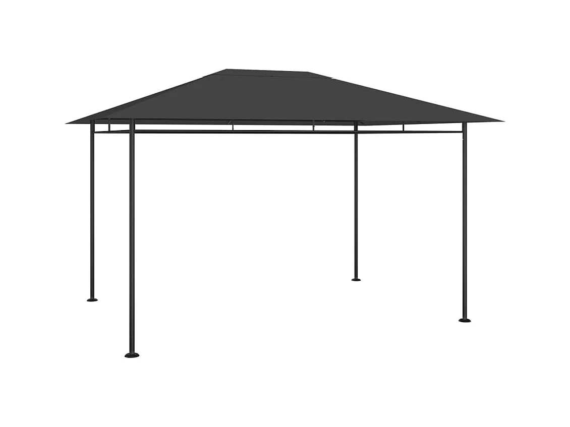 Belvedere 384x281x270 cm Antracita 180 g/m²