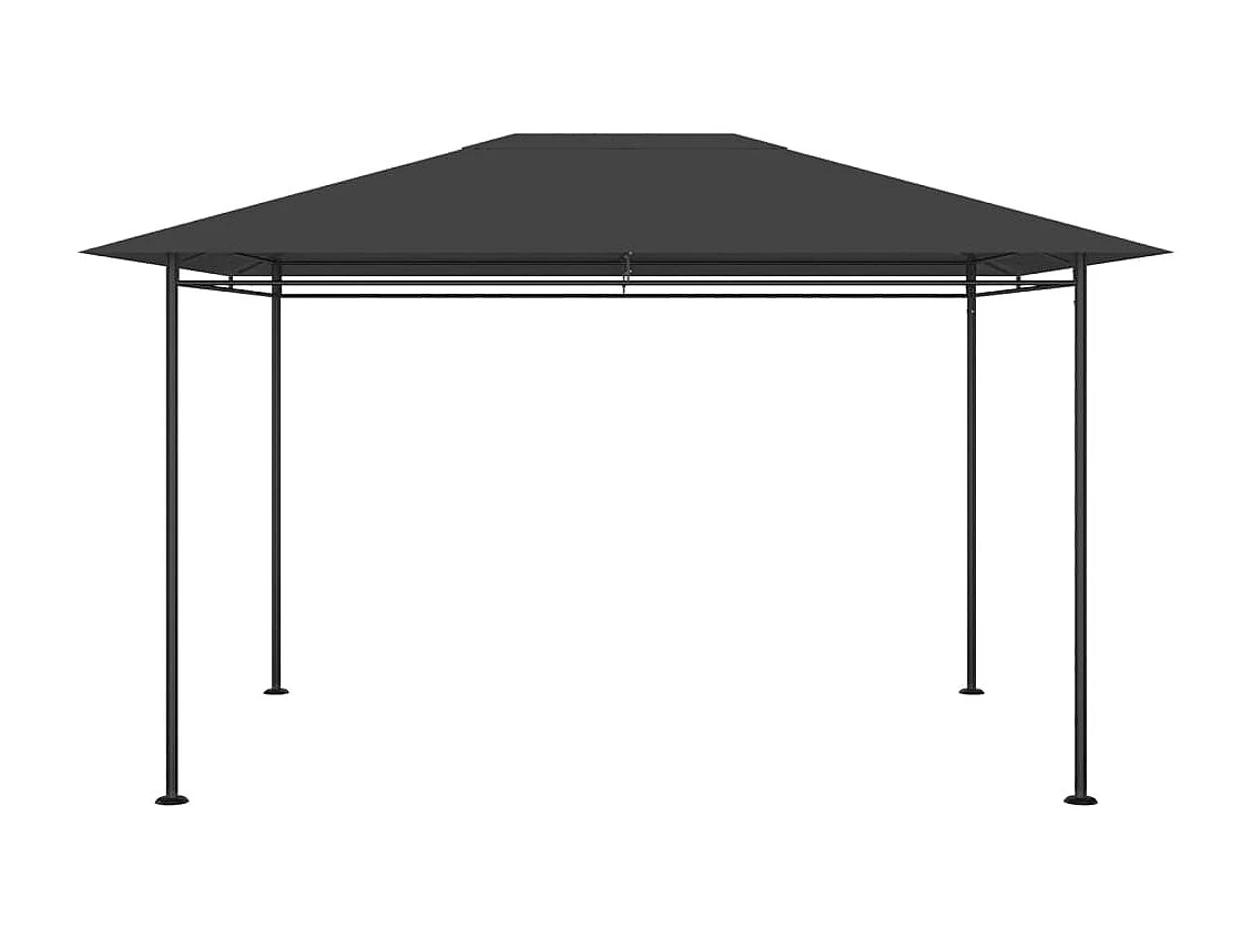 Belvedere 384x281x270 cm Antraciet 180 g/m²