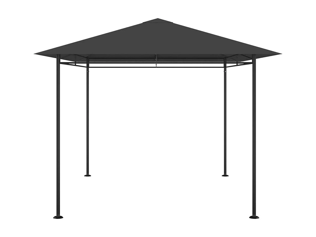 Belvedere 384x281x270 cm Antraciet 180 g/m²