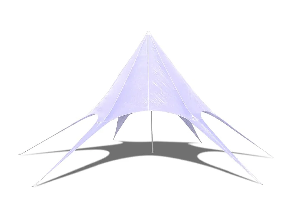 Tenda da giardino a forma di stella da 14 m