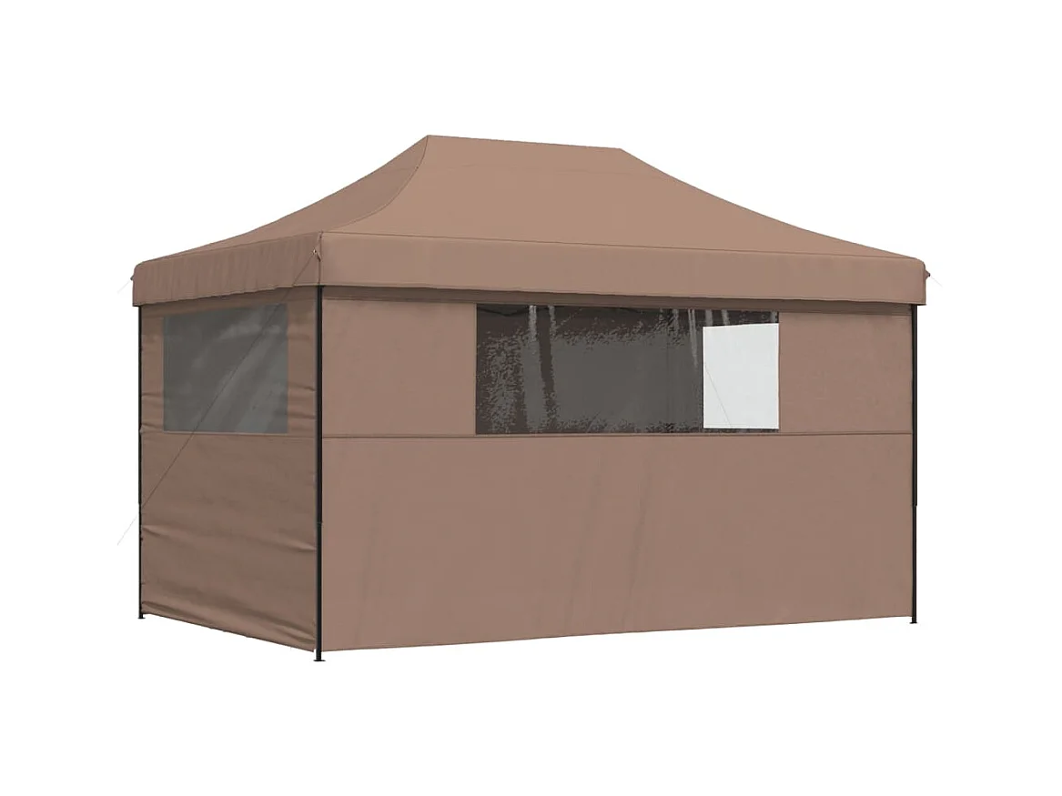 Carpa de recepción plegable emergente con 4 paredes laterales