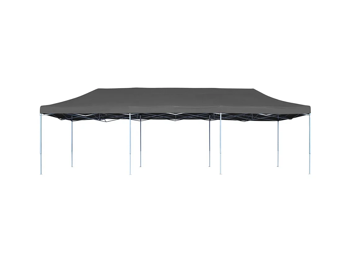 Carpa de recepción plegable 3 x 9 m Antracita