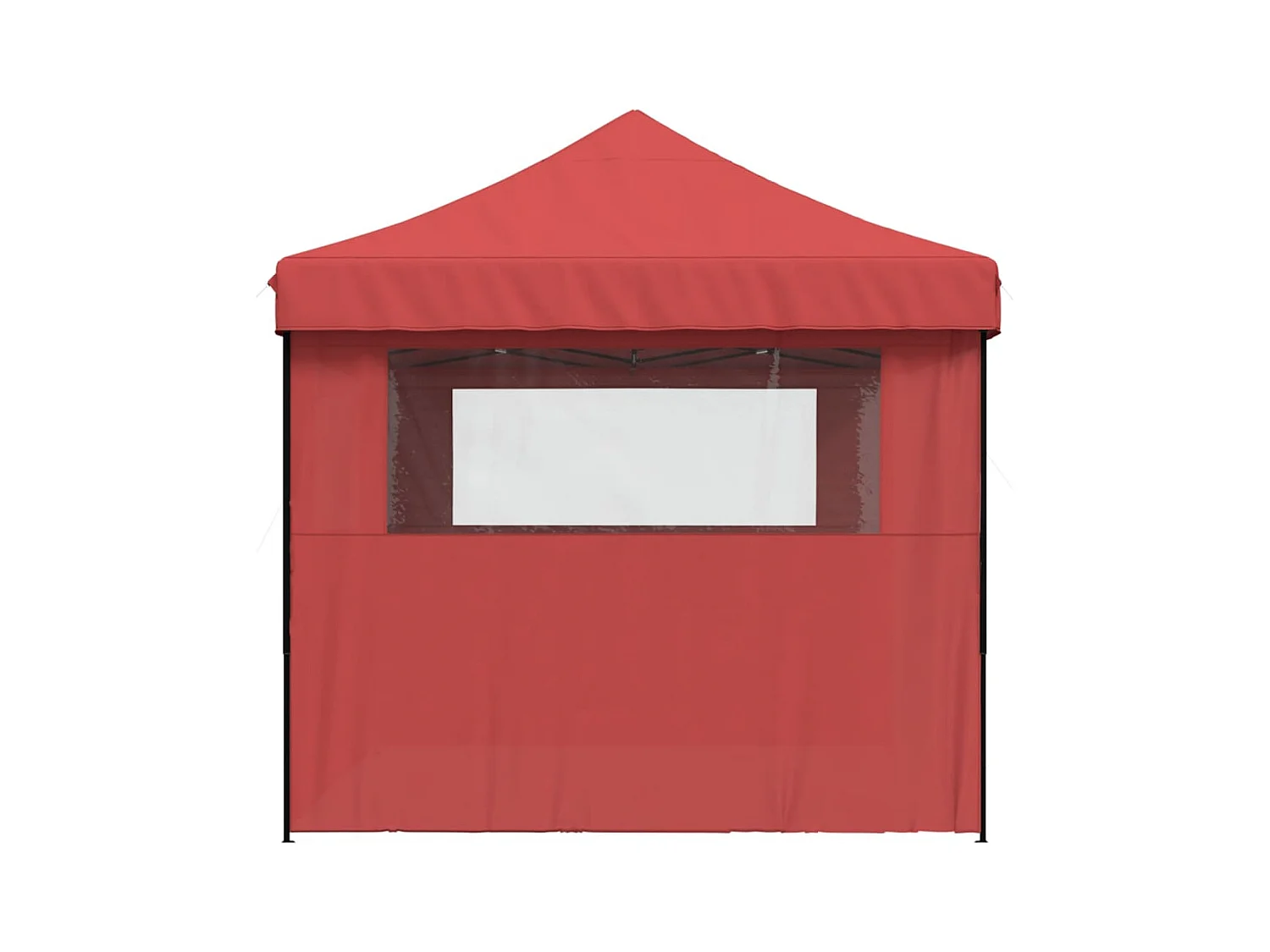 Carpa plegable para fiestas con 3 paredes laterales