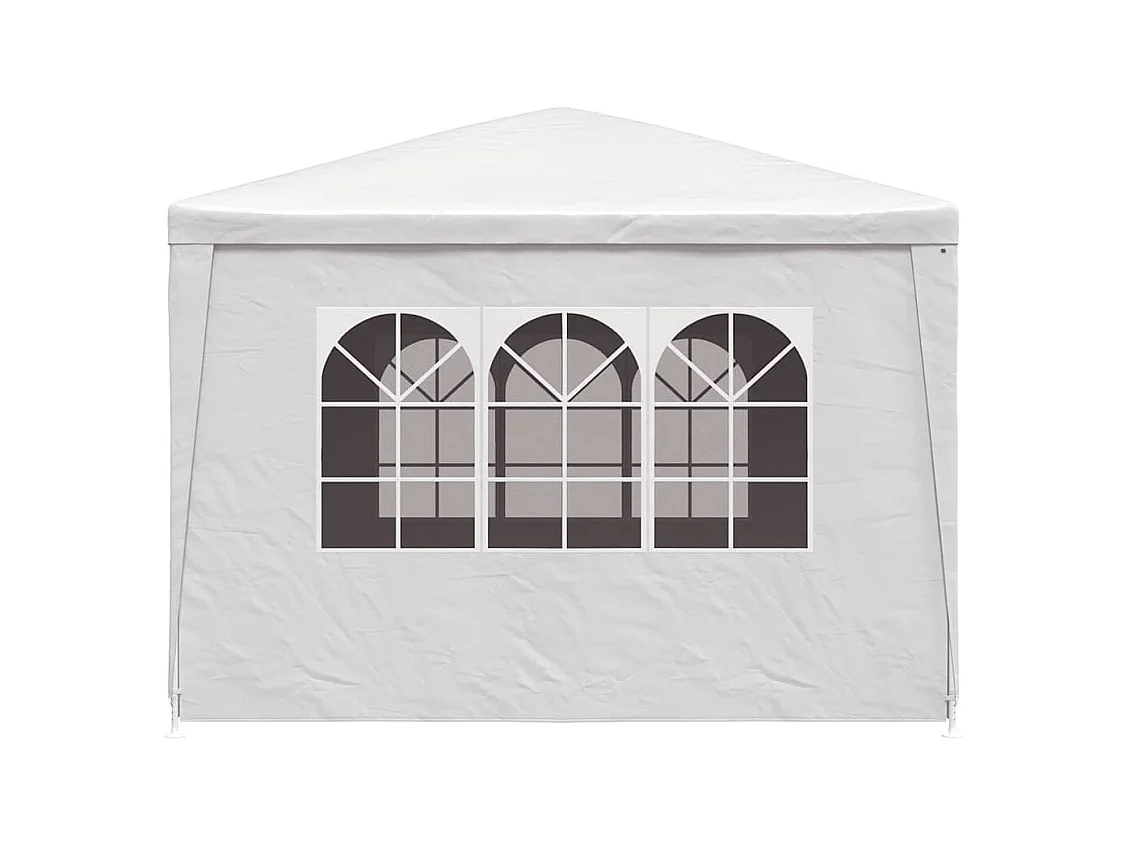 Carpa de recepción blanca de 3 x 3 m