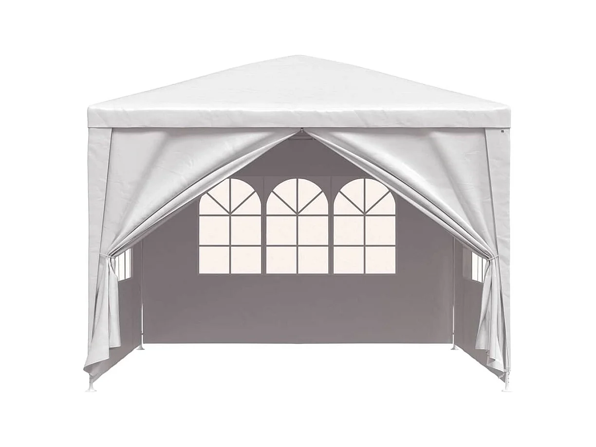 Carpa de recepción blanca de 3 x 3 m