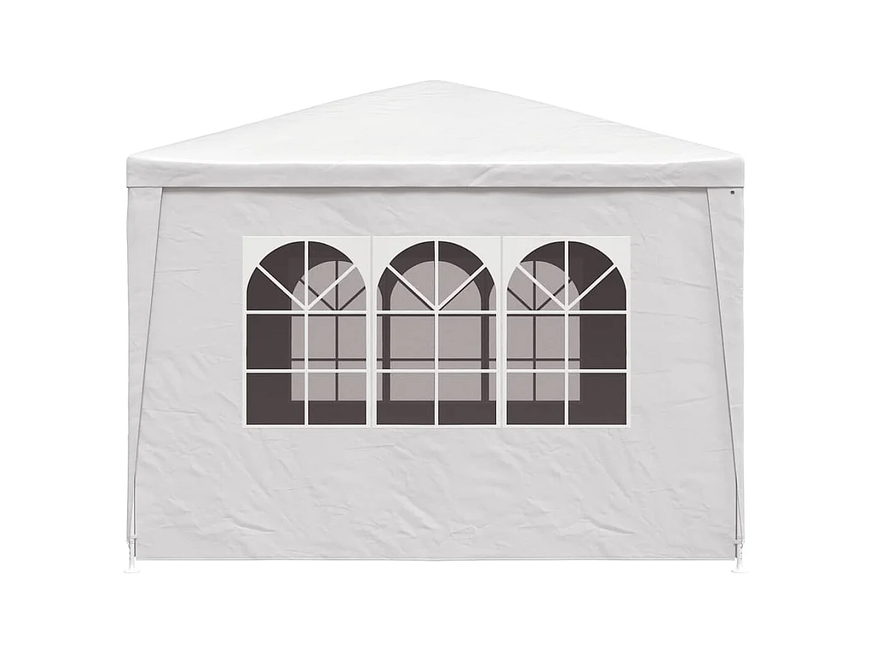 Carpa de recepción blanca de 3 x 3 m