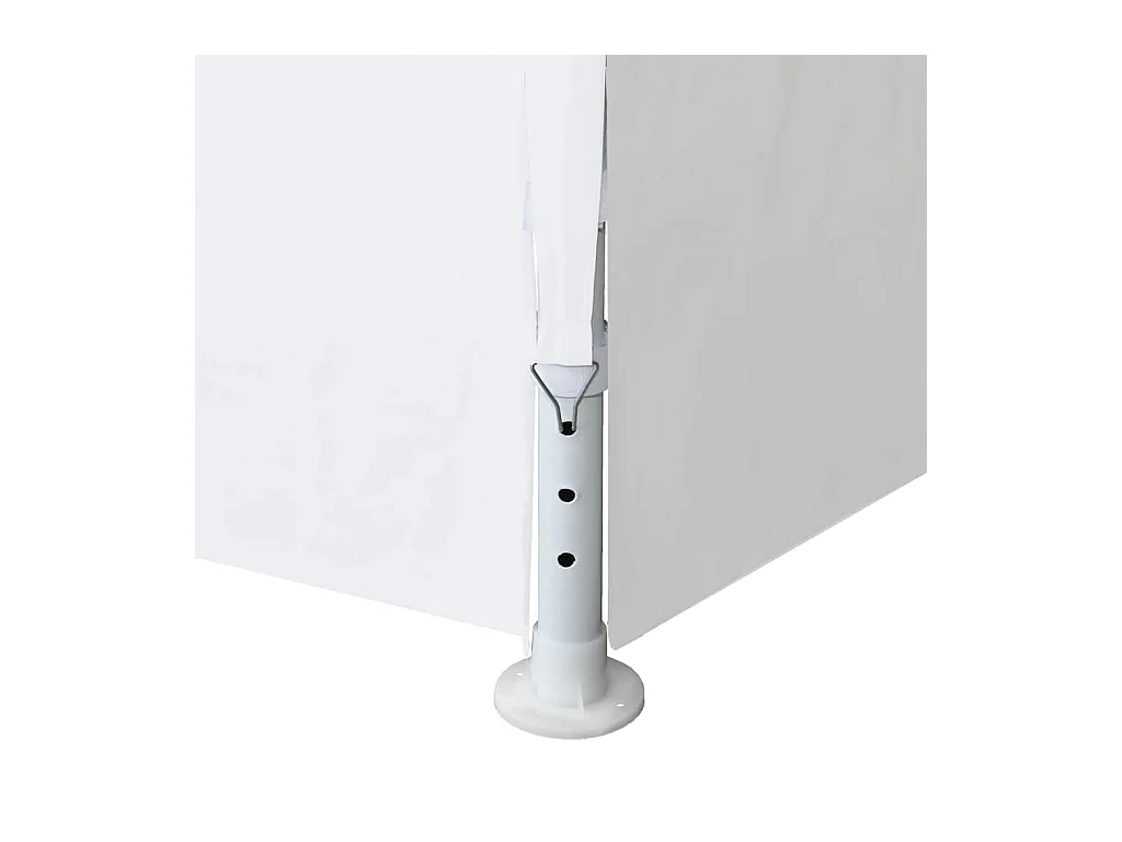 Carpa de recepción blanca de 3 x 3 m