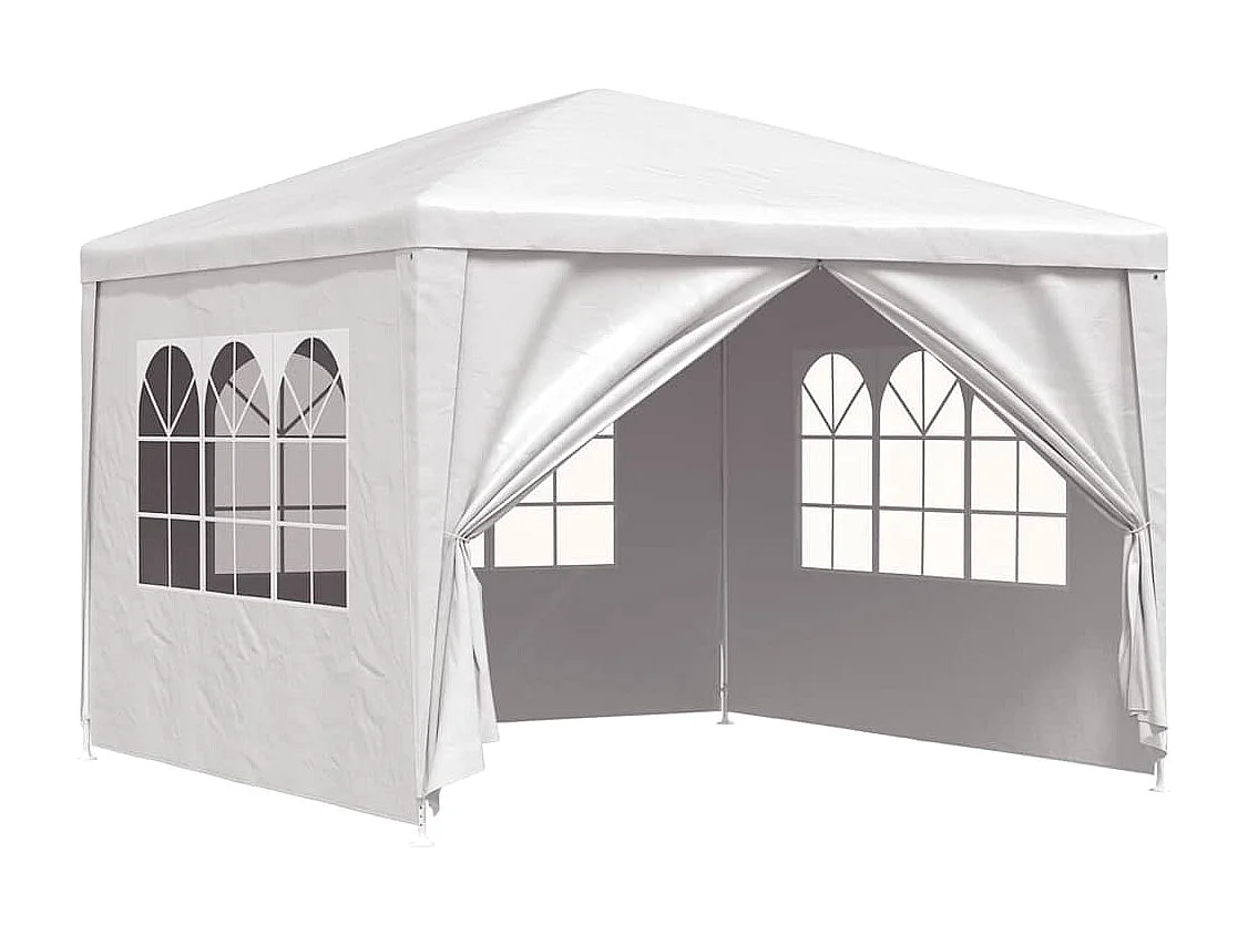 Tenda per ricevimenti bianca 3 x 3 m