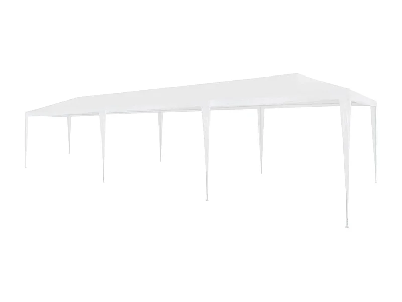 Carpa de recepción 3x9 m PE Blanca