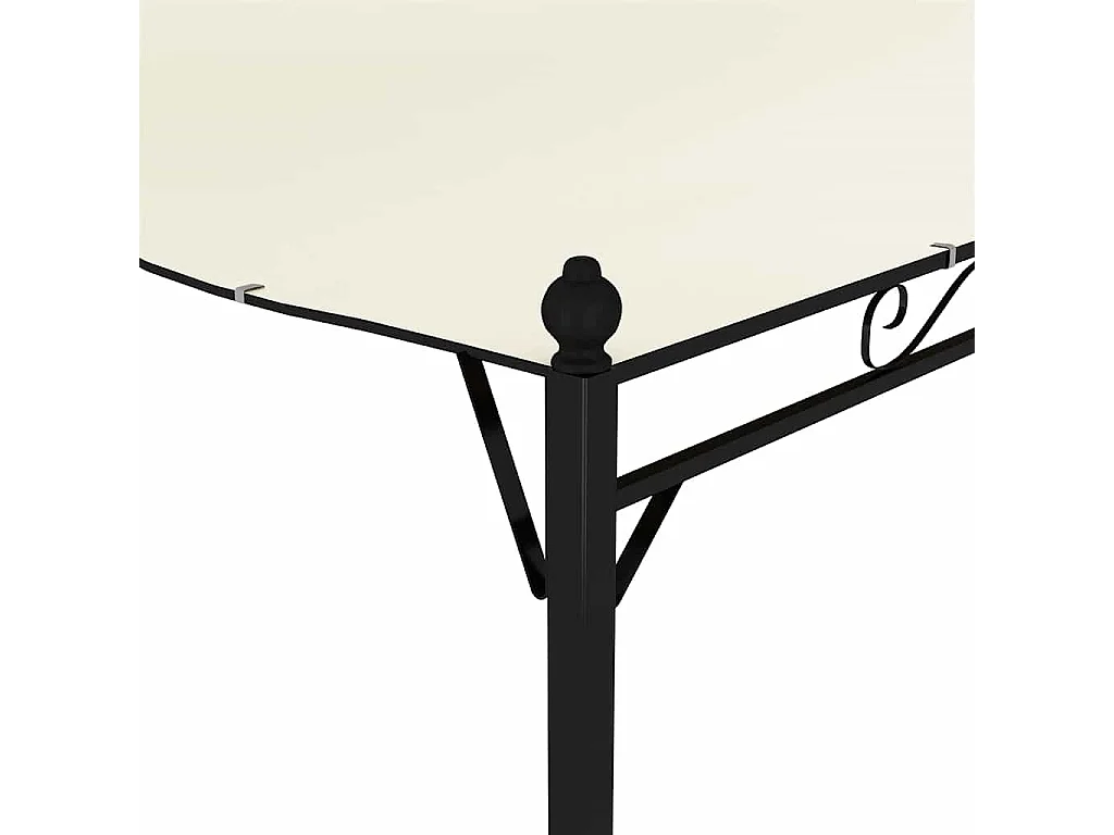 Tenda in tessuto bianco crema