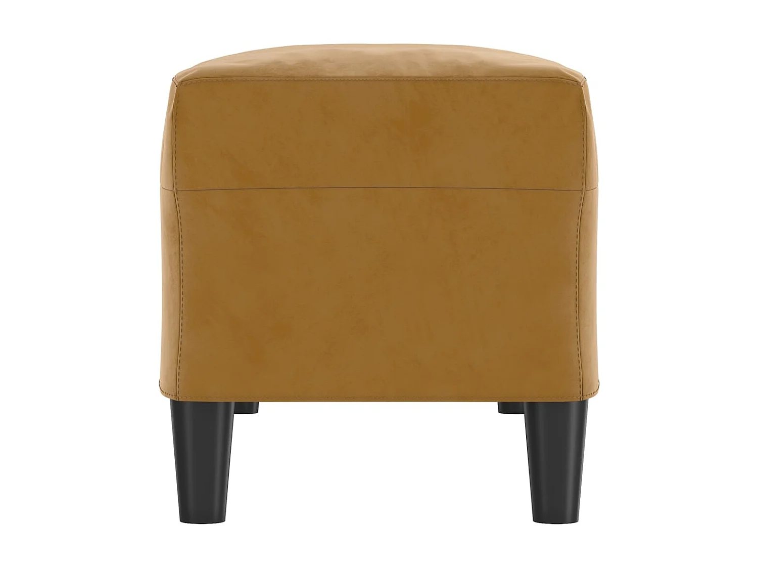 Banco Marrón 100x35x41 cm Terciopelo