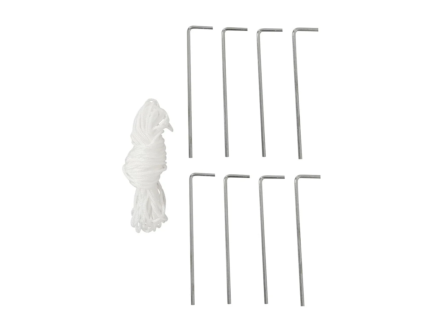 Tenda per ricevimenti con 4 pareti in rete 4 x 3 m