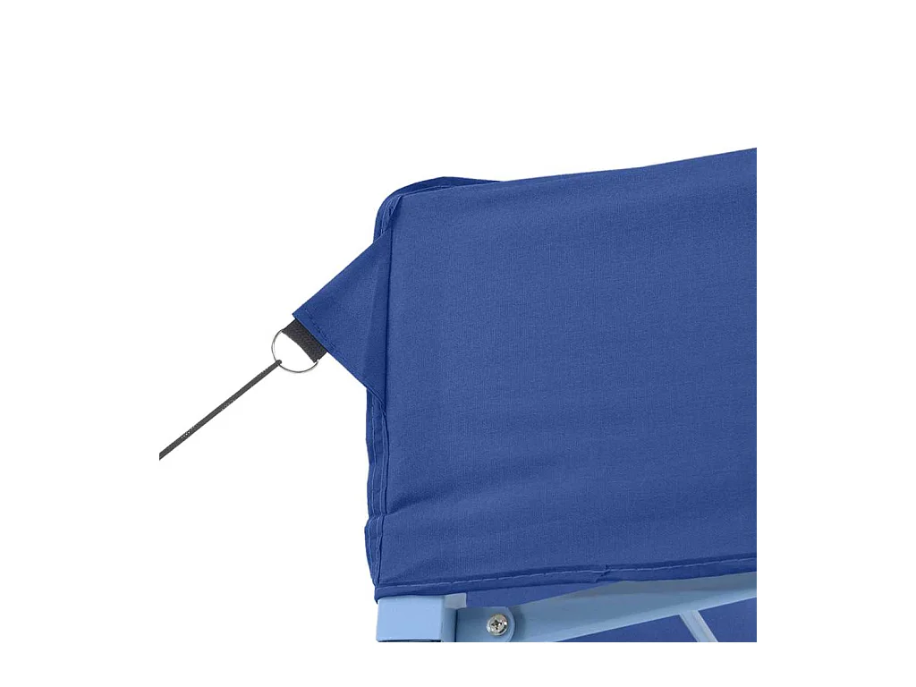 Carpa de recepción plegable profesional 3x4 m Azul Acero