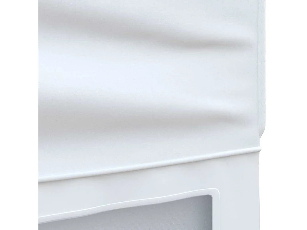 Carpa de recepción plegable con paredes Blanca 3x6 m