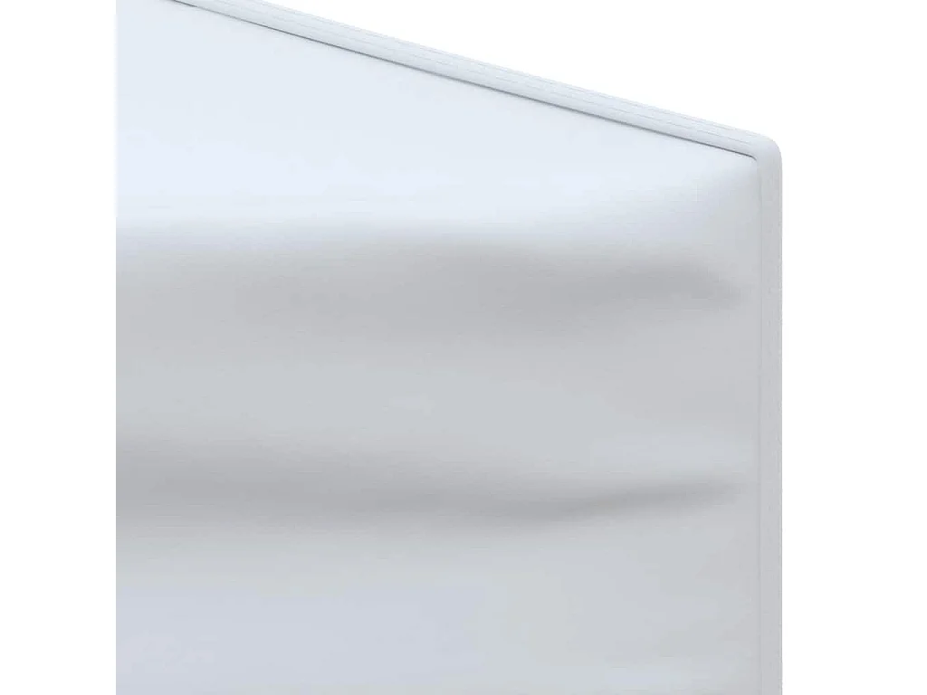 Carpa de recepción plegable con paredes Blanca 3x6 m