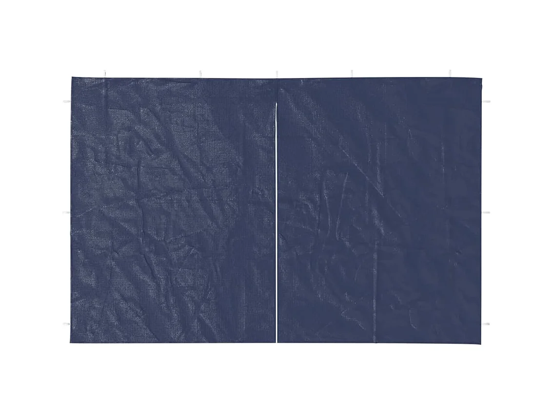 Stück Partyzeltwand mit PE-Reißverschluss Blau