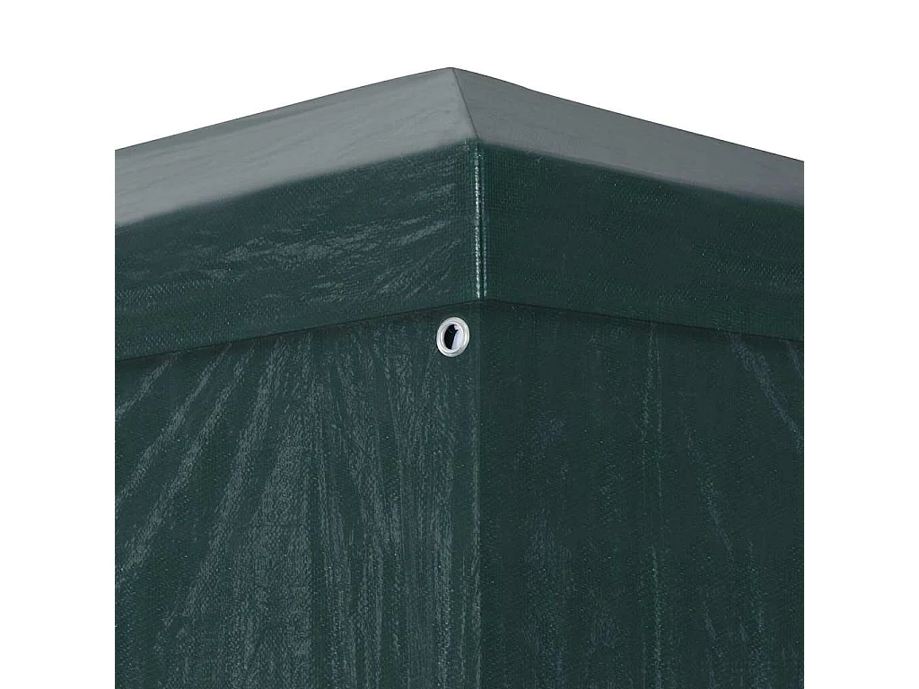 Carpa de recepción verde de 3 x 3 m