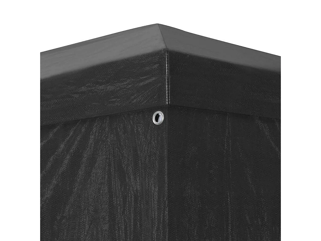 Carpa de recepción antracita de 3 x 3 m