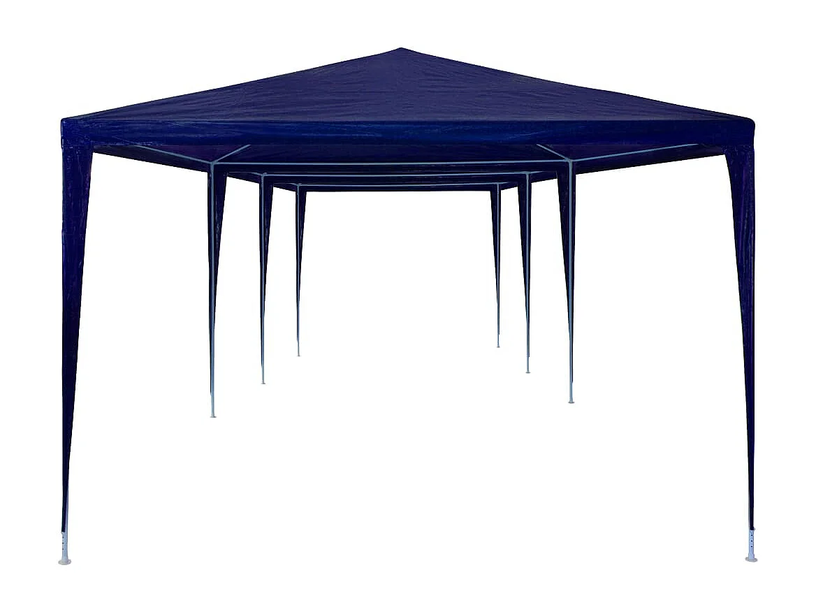 Carpa de recepción 3x9 m PE Azul