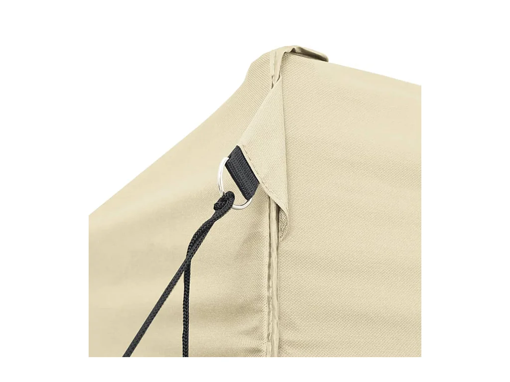 Tienda plegable 3 x 4,5 m Blanco crema